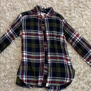 American eagle outfitters flannel shirt